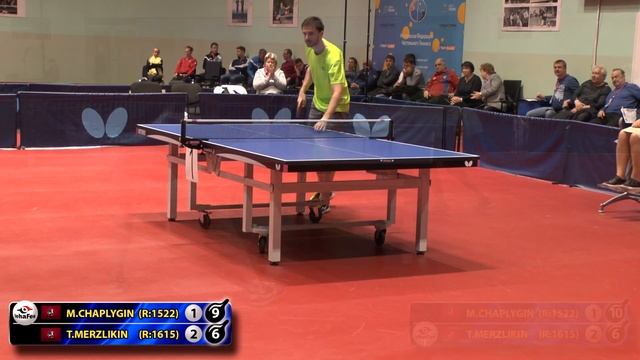ВОЛЕВАЯ ПОБЕДА CHAPLYGIN - MERZLIKIN 1/4 FINAL #RUSSIAN #Championships #tabletennis смотреть онлайн