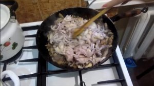 Как приготовить Шампиньоны жареные - видео рецепт