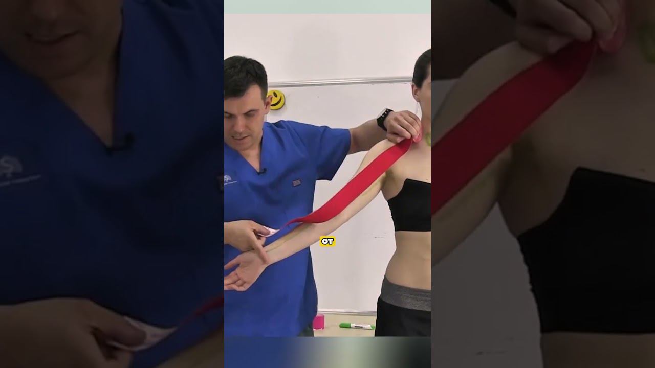 Дренажное тейпирование при периферическом отёке верхних конечностей. Валентин Гайт || BBalance || смотреть онлайн