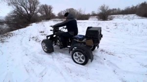Квадроцикл из Урала (2х2)