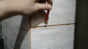 ламинат на стену! вариант с саморезами! #ремонтиотделка #ламинат #ламинатнастену