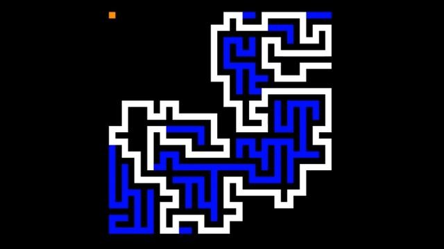 Depth-First Search Maze Generation смотреть онлайн