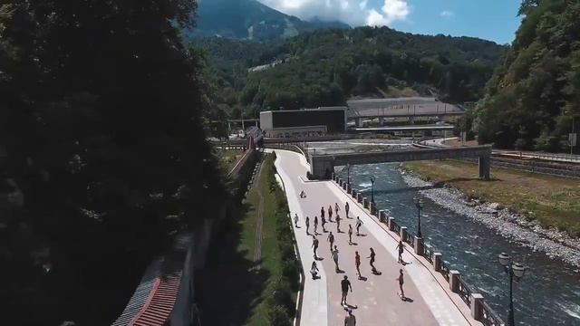 Курорт 'Роза Хутор' глазами ребенка смотреть онлайн