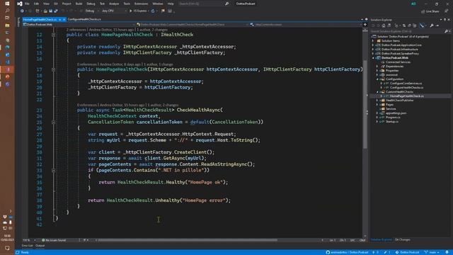 Come sta la nostra applicazione? Un viaggio alla scoperta degli Health Check di ASP NET Core смотреть онлайн