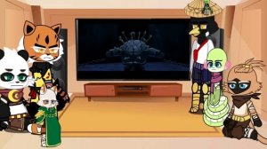 | Maters of the Jade Palace react to: Tai Lung’s Escape | (Kung Fu Panda Reacts Part 2/???) PyroCap
