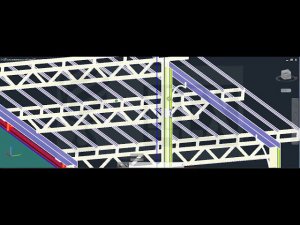 Односкатный навес с поликарбонатом