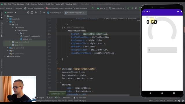 Custom UI Component With Jetpack Compose & Canvas | Part #4 - Final Touch