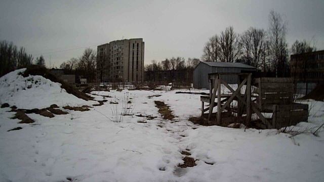Заброшенная стройка. Проба камеры. Первый блин комом. смотреть онлайн