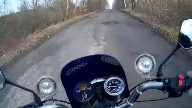 Мінск-125 / мото весна # 18 / К65с перший виїзд / через місто на Барвінок / 3 частина смотреть онлайн