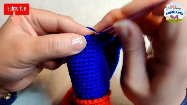 HOMEM ARANHA Amigurumi ?️ #Passo a Passo# ?️PARTE 2 смотреть онлайн