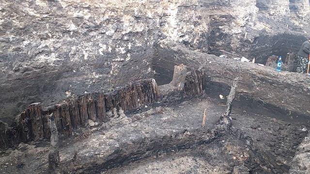 1004, город Орёл, реконструкция Красного моста, раскопки, частокол, 17, 18 век, следы пожара, кости смотреть онлайн