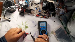 Ошибка Е7 кондиционера Haier. Ремонт платы.