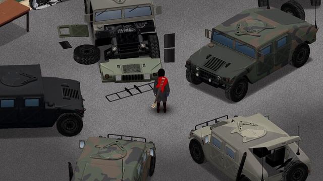 92 AM General M998 ✅ PROJECT ZOMBOID смотреть онлайн