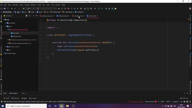 How to Pass Data between two activities in Android Studio And Kotlin смотреть онлайн