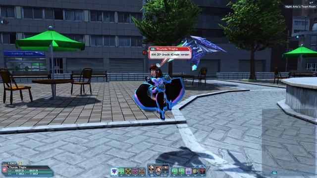 PSO2 606 [EP Oracle 4] Emote Lobby Action смотреть онлайн