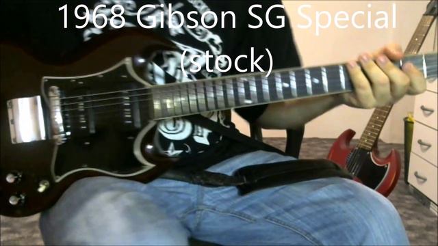 Comparison: Vintage VS6 Junior VS. Gibson SG Special 1968 смотреть онлайн