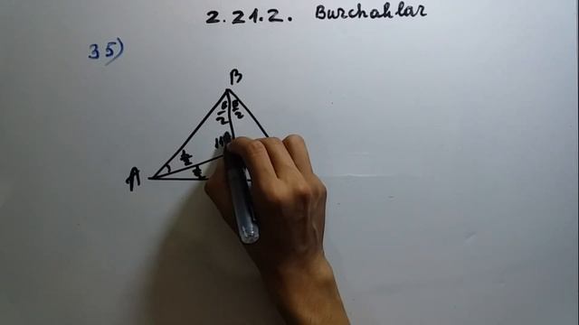 2.21.2.Uchburchak Burchaklari (31-39-misol).[1996-2007-to’plam][Matematika Javoblari]