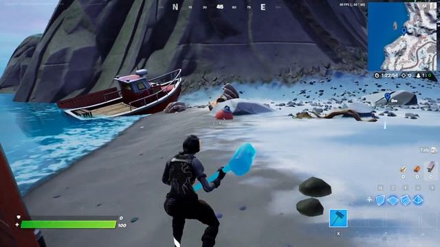 WRECK RAVINE Location & Gather Metal at Wreck Ravine, Windbreakers, or Rustaway Shores (Fortnite) смотреть онлайн