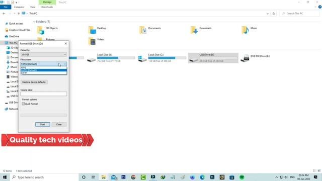 Fix file too large - the file is too large for the destination file system usb drive in windows pc смотреть онлайн