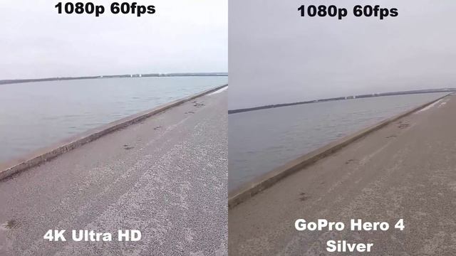GoPro Hero 4 Silver vs 4k Ultra HD Action Camera | (Quality Comparison) смотреть онлайн