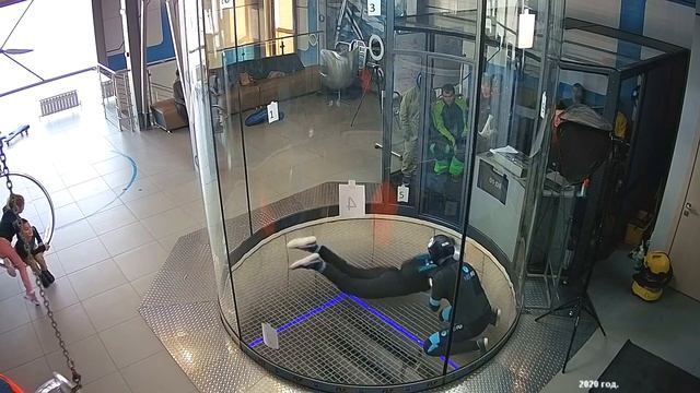 Мои первые полёты в аэротрубе NeoFly, часть 1. смотреть онлайн