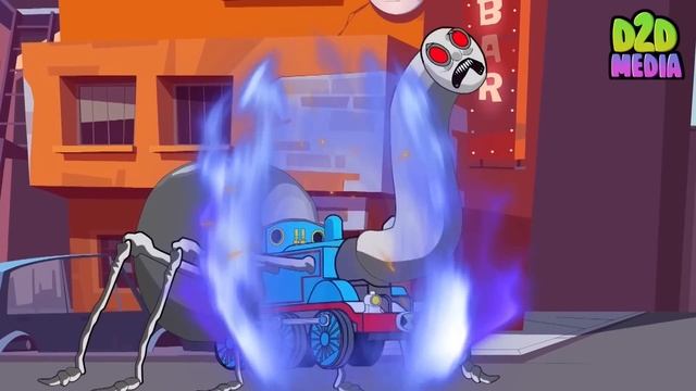 Girl Choo Choo Charles vs Choo Choo Charles #2 | D2D Animation смотреть онлайн