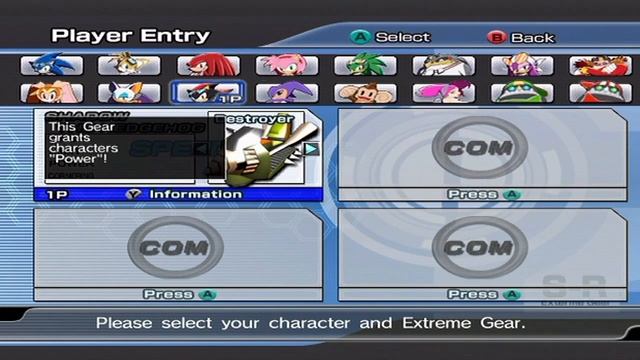 Sonic Riders (GCN) World Grand Prix смотреть онлайн