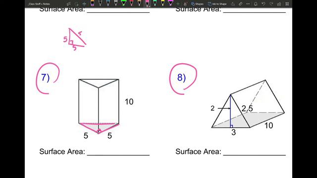 Lateral and Total Surface area of Prisms Using formula Part 2 // #math #mathlife смотреть онлайн