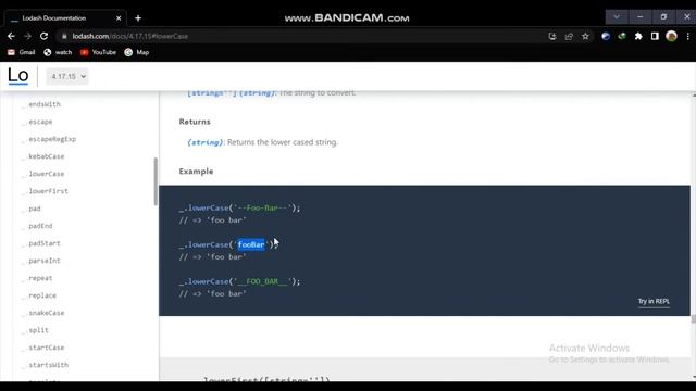 Lodash lowerCase().Lodash Bangla Tutorial - ProgrmarWe смотреть онлайн