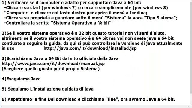 Tutorial ITA - Come Installare Java a 64 Bit [HD] Tutti I Sistemi Operativi смотреть онлайн