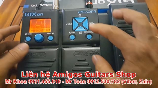 Cơ bản cách sử dụng G1Xon - phần 1 | Amigos Guitars Shop | Guitar4Freedom смотреть онлайн