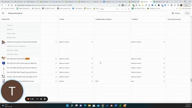 How to find and add Google Categories for your Products on Shopify ?LIVE STEP BY STEP INSTRUCTIONS? смотреть онлайн