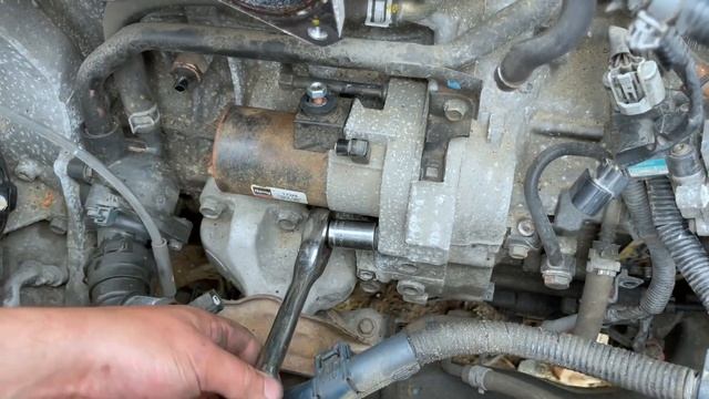 DIY 2003 2004 2005 2006 2007 4-Cylinder Honda Accord Replacing Starter смотреть онлайн