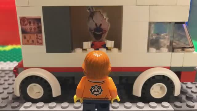 Мультфильм LEGO Ice scream (Мороженщик) HORROR GAME смотреть онлайн