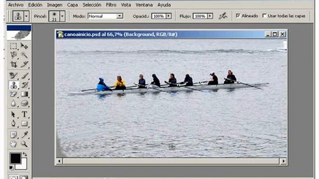 Curso de Photoshop.10-Retocar y reparar imagenes.avi смотреть онлайн