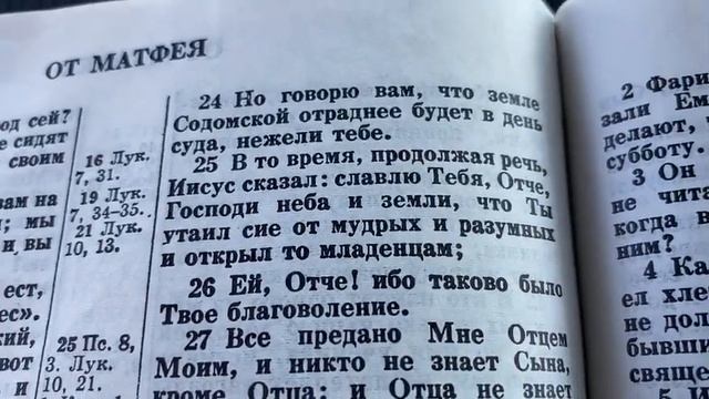 1295 Воскресенье. Читаем Библию. смотреть онлайн