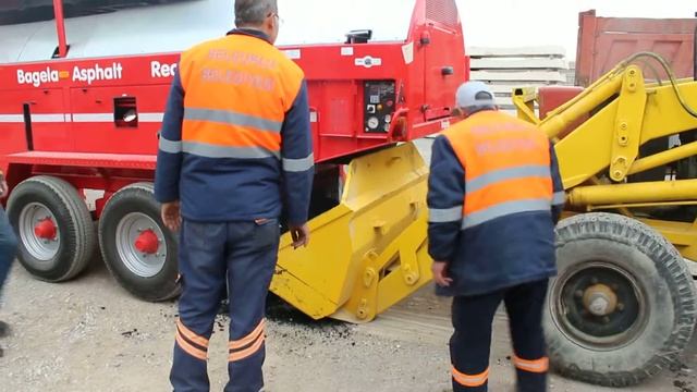 BAGELA BA10000F Asphalt Recycler Machine is tried at Selçuklu Municipality in Konya/Turkey смотреть онлайн
