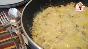 ЖУЛЬЕН (жюльен) с КУРИЦЕЙ и ГРИБАМИ на СКОВОРОДЕ, которого хватит на всех