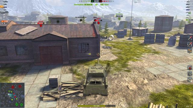 ISU-130 | 5,073 DAMAGE | WoT Blitz ACE Replays смотреть онлайн