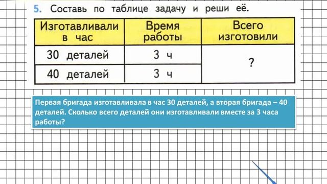 Страница 69 Задание 5 – Математика 3 класс (Моро) Часть 2