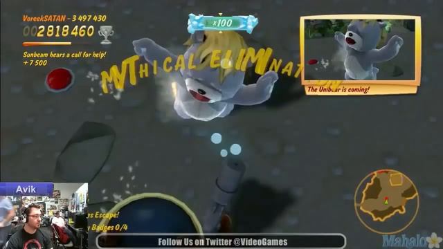 Naughty Bear Gold Edition - Live Walkthrough Part 7 смотреть онлайн