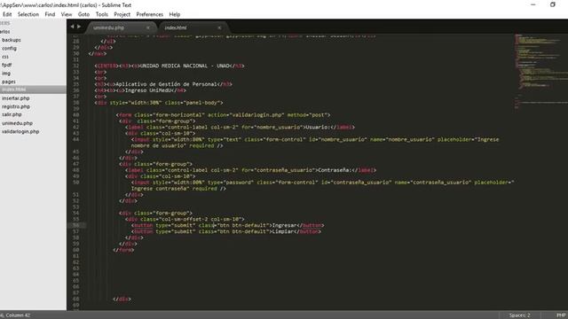 Procedimientos implementados Sesiones y seguridad PHP смотреть онлайн