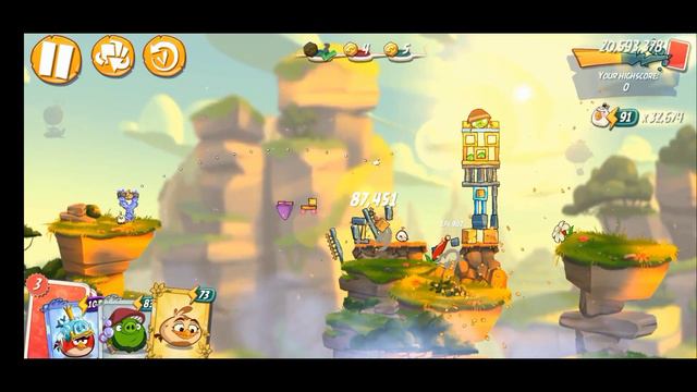 Angry Birds 2 - Mighty Eagle Bootcamp (MEBC) смотреть онлайн