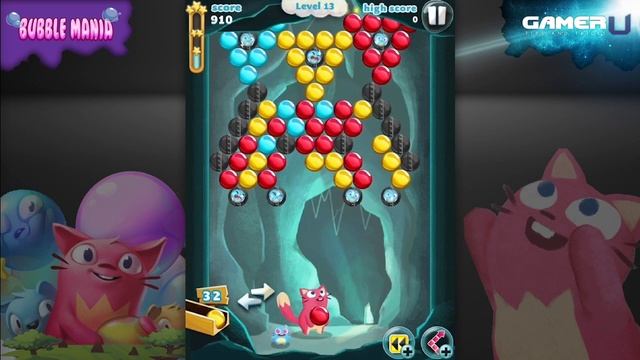 Bubble Mania - Black and Ice Bubbles смотреть онлайн