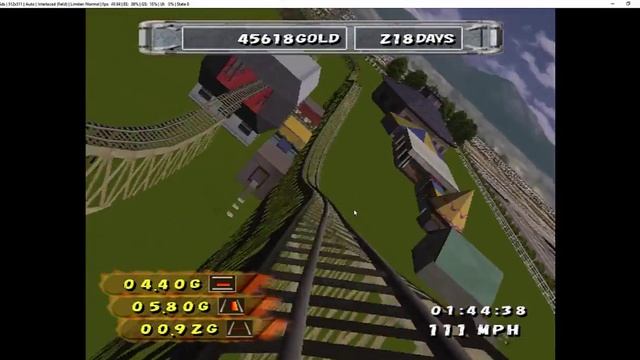 Rollercoaster World (PS2) Gameplay Part 3 - Wooden Coaster смотреть онлайн