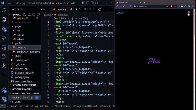 Create a Responsive NavBar with Next.js & TailwindCSS in UNDER 15mins смотреть онлайн