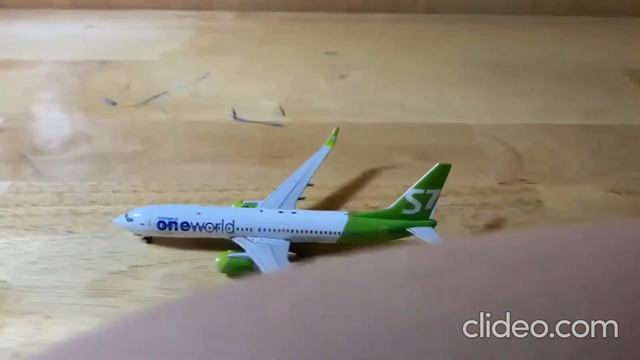 UNBOXING JC WINGS 1:400 SCALE AIRCRAFT MODEL: SIBERIA S7 AIRLINES ONE WORLD LIVERY [HYPERZODIAC]