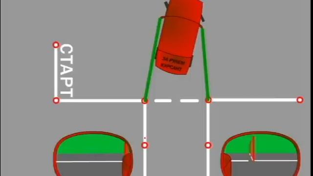 Заезд в бокс задним ходом. Лайфхак. Выполняем упражнения на автодроме (заезд в гараж задним ходом). смотреть онлайн
