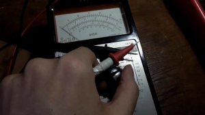 Батарейка 1991 года в мультиметре Ц4341 в 2022 году