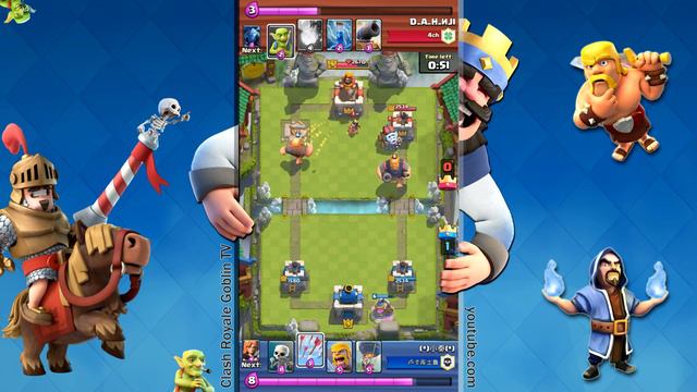 Arrows almost destroyed the king's tower (clash royale) смотреть онлайн